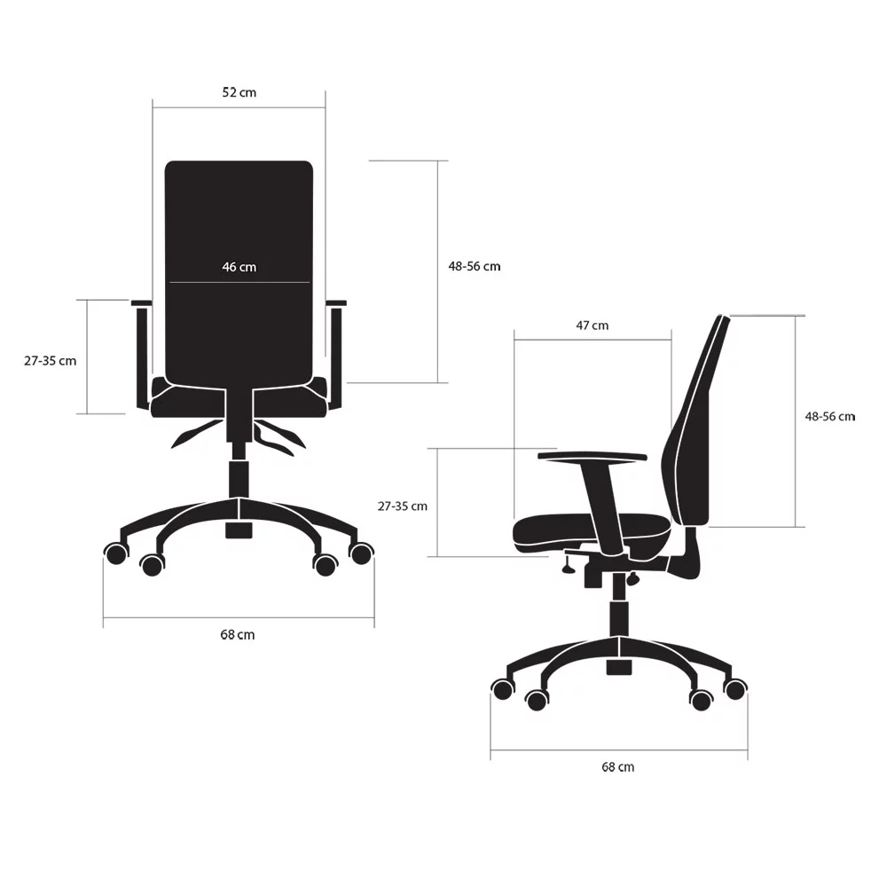 fotele biurowe ergonomiczne kulik system business wymiary
