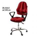 Krzesło ergonomiczne dla dziecka Kulik System Classic Czerwone