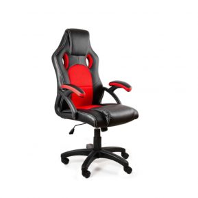 Fotel gamingowy Unique DYNAMIQ V7 Czarny Czerwony