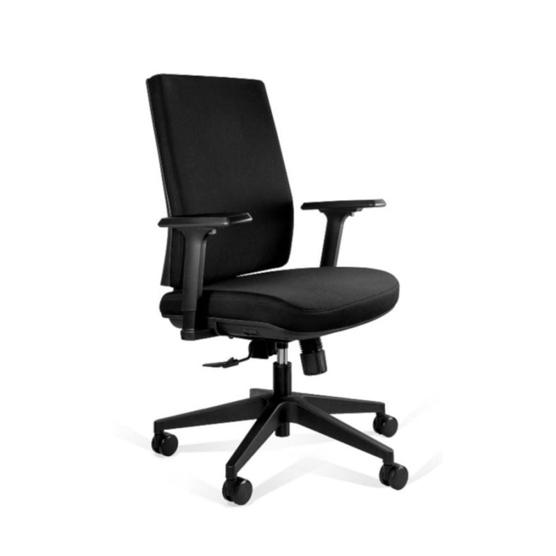 Fotel ergonomiczny Unique Shell Low KB02-1M Czarny