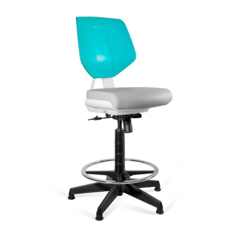 Krzesło medyczne Unique Kaden Grey Green 1167N2D2 podnoszone