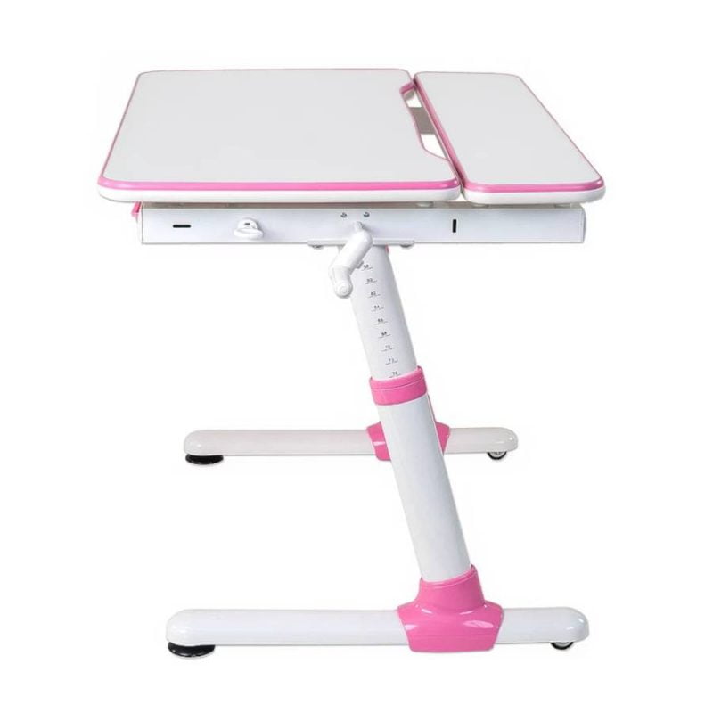 Biurko regulowane dla dziecka Fun Desk Carezza Pink 3