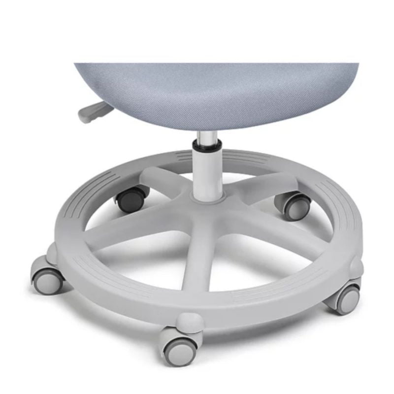 Krzesło ergonomiczne dla dziecka Vetta II Grey podnóżek