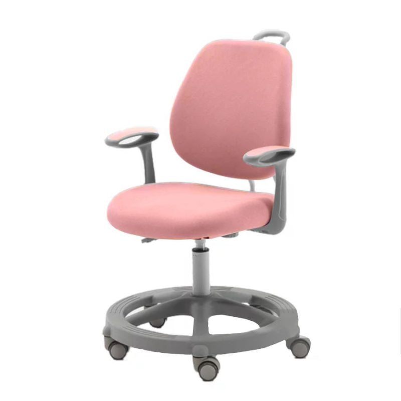 Krzesło ergonomiczne dla dziecka Pratico Pink z boku