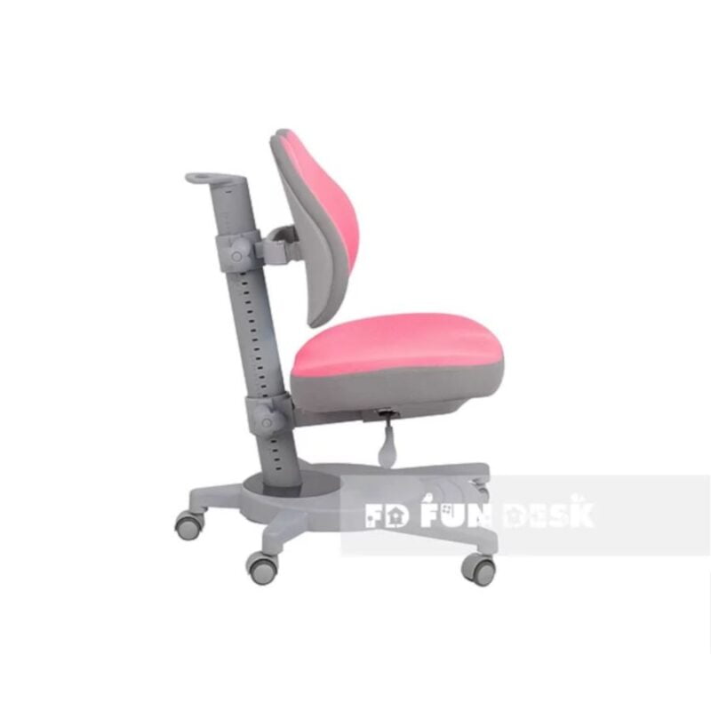 Krzesło dla dziecka Fun Desk Pittore Pink z boku